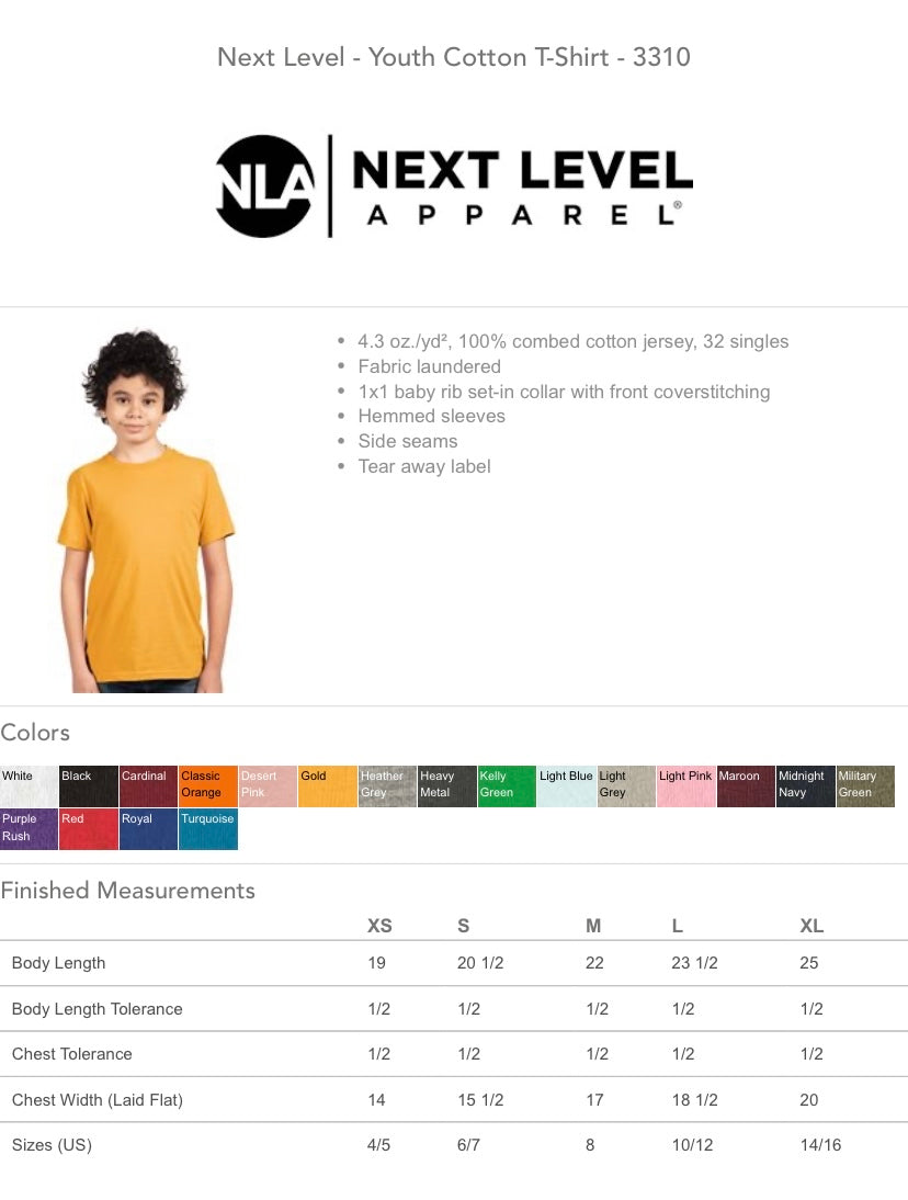 LFS SHORT SLEEVE YOUTH TEE