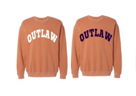 OUTLAW VARSITY CREW SWEATSHIRT