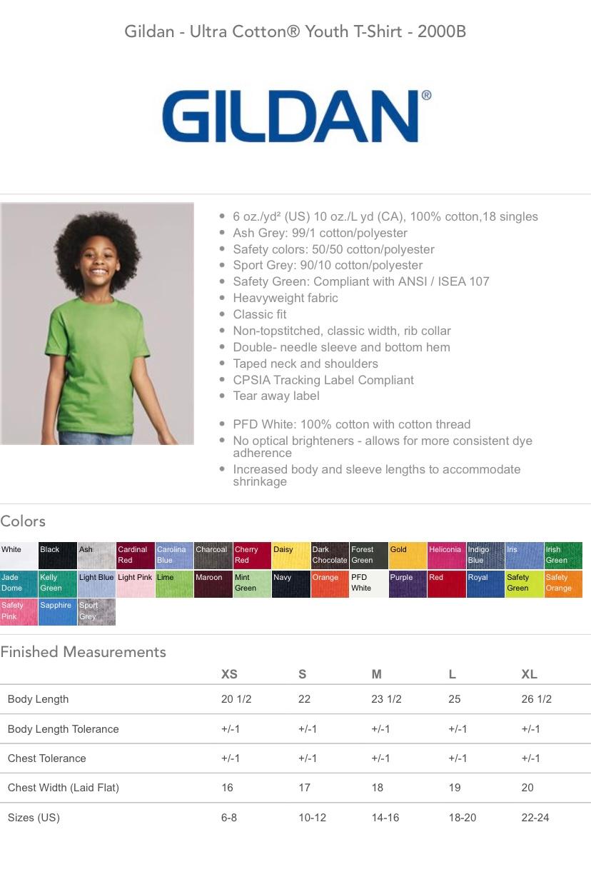 ST. AGNES SHORT SLEEVE YOUTH TEE
