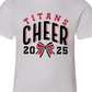 TITANS CHEER UNIFORM PACKAGE