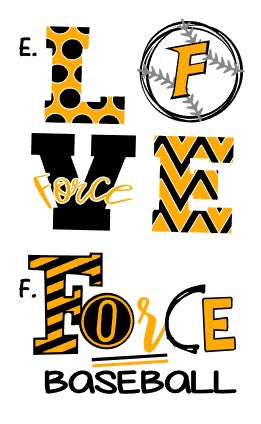 FORCE Short sleeve tee Bella + Canvas Youth