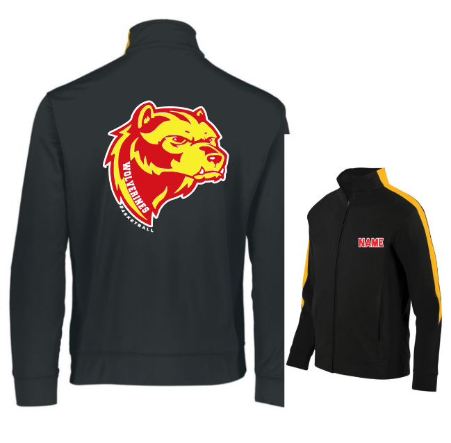 Wolverines full zip Warm Up Jacket