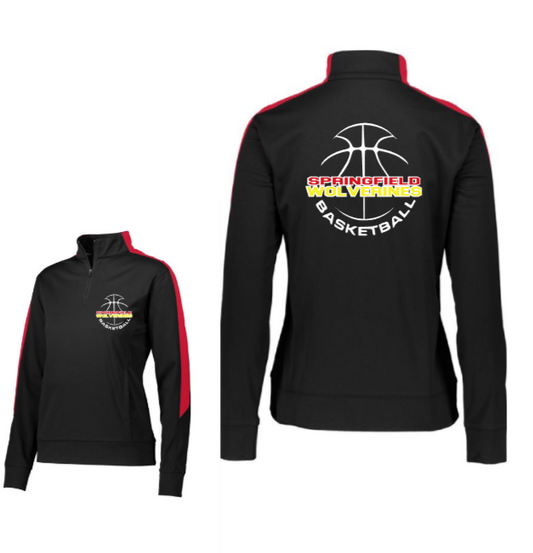 Wolverines Basketball 1/4 zip
