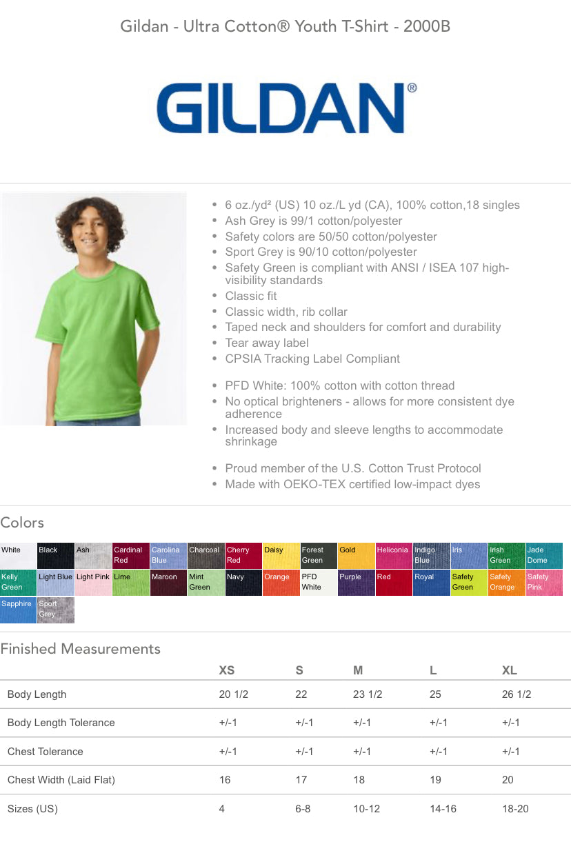 LFS SHORT SLEEVE YOUTH TEE