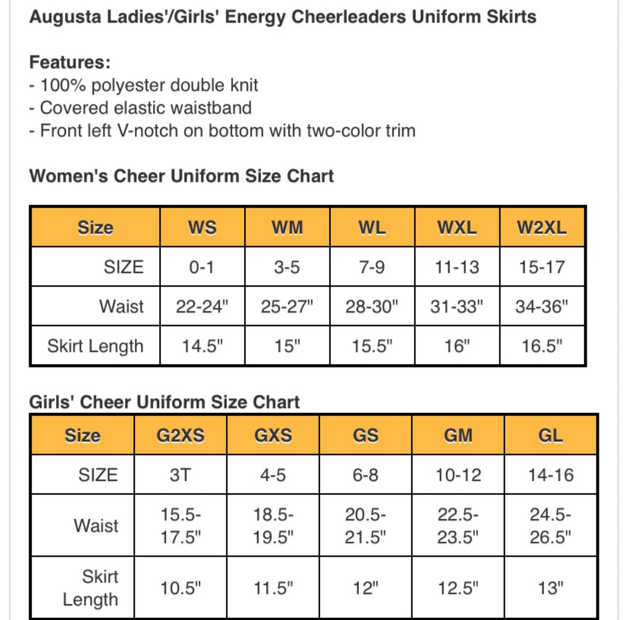 TITANS CHEER UNIFORM PACKAGE