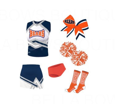 Bears Cheer Uniform Package