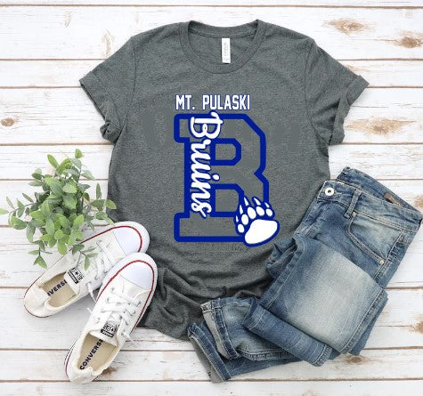 MOUNT PULASKI SHORT SLEEVE TEE ADULT