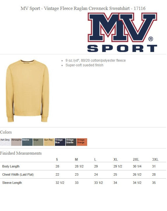 OUTLAW VARSITY CREW SWEATSHIRT