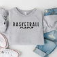 BASKETBALL MOM Crew Sweatshirts WOLVERINES