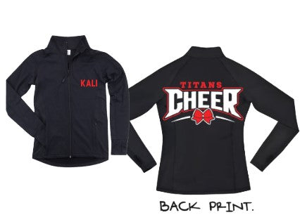 TITANS CHEER WARM UP JACKET