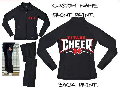 Titans Cheer Warm Up Set