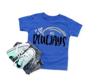 Bluejays SHORT SLEEVE YOUTH TEE