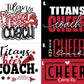 Titans Cheer Coach gear Hooded Sweatshirt
