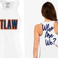 OUTLAW Who Are We Drifit Athletic Tank