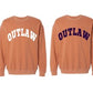 OUTLAW VARSITY CREW SWEATSHIRT