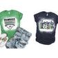 Shamrocks Short Sleeve Bleached Tee