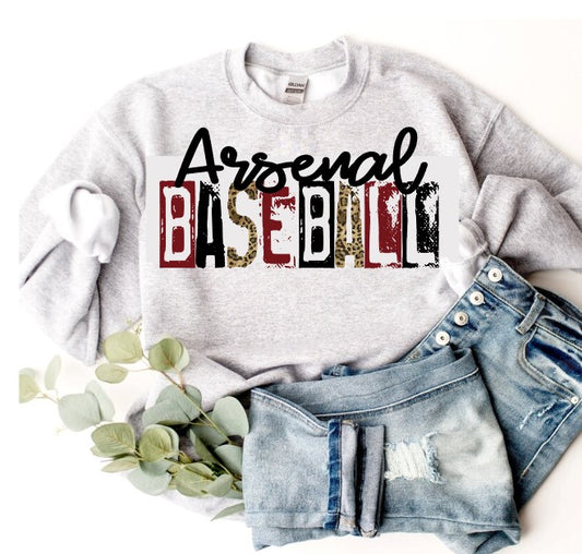 ARSENAL Crew Sweatshirt- JERZEES