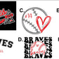 BRAVES Short sleeve tee Bella + Canvas Adult