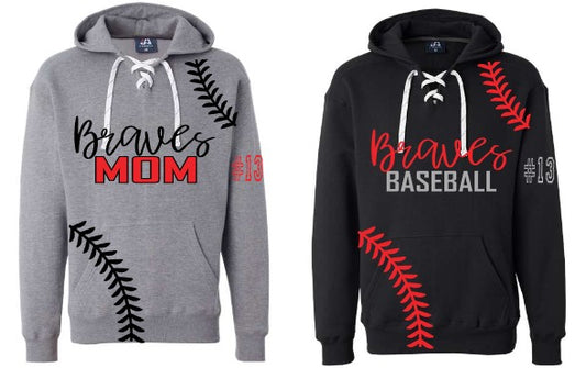 BRAVES LACES HOODIE