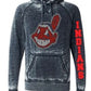 TSBA INDIANS GLITTER AND BLING Burnout Hoodie with LOGO
