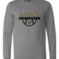 JR CYCLONES LONG SLEEVE TEE HALF BALL DESIGN