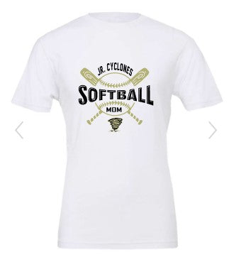 JR CYCLONES SHORT SLEEVE TEE CROSSED BATS AND BALL