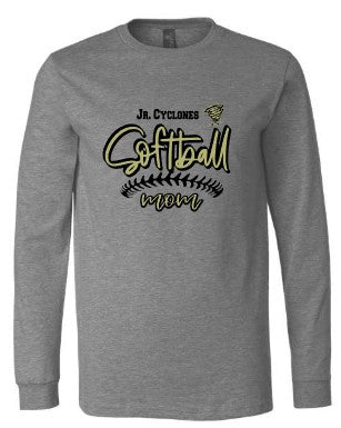 JR CYCLONES LONG SLEEVE TEE LACES DESIGN
