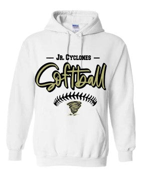 JR CYCLONES HOODED SWEATSHIRT LACES DESIGN