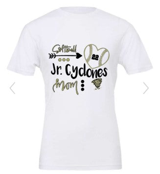 JR CYCLONES SHORT SLEEVE TEE MOM DESIGN