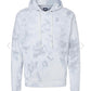 Tie-Dye Fleece Hooded Sweatshirt with Outlaw Athletics Design A.