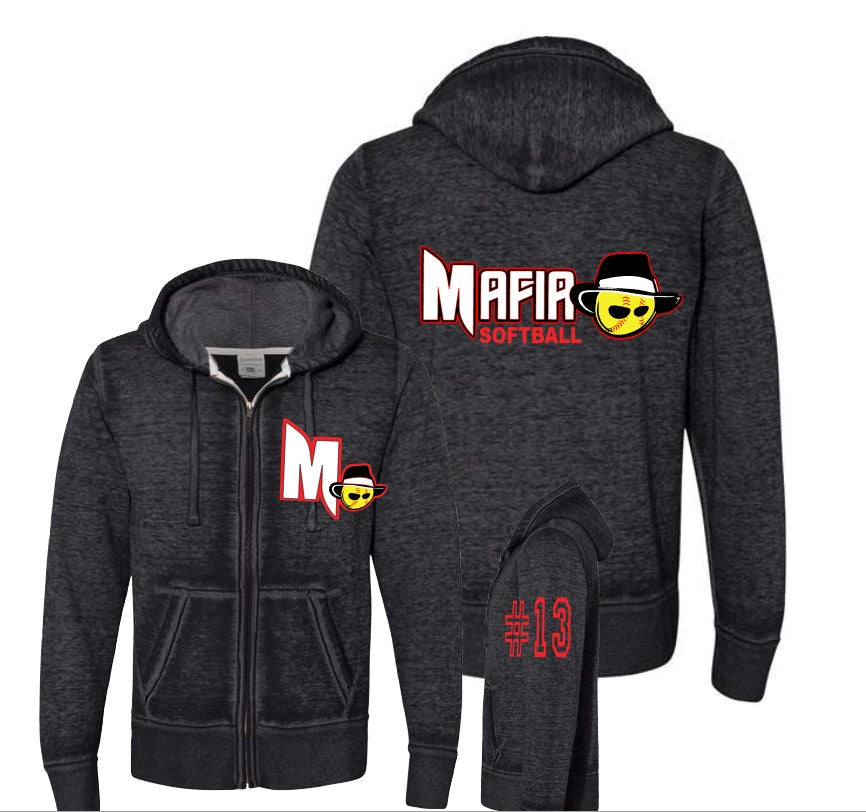MAFIA  Burnout Zip-up