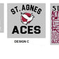 ST. AGNES SHORT SLEEVE TEE ADULT