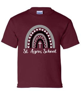 ST. AGNES SHORT SLEEVE TEE ADULT