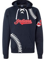TSBA INDIANS LACES HOODIE