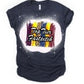 Top Tier Short Sleeve Bleached Tee