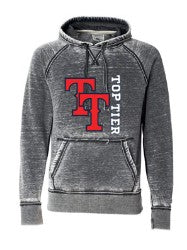 Top Tier Burnout Hoodie with LOGO